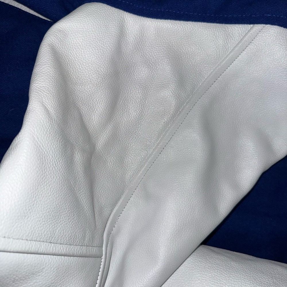 Sledwise Blue and White Varsity Jacket size large - Picture 7 of 12